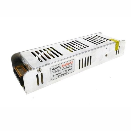 Controlador LED DC 12V 5A a 50 Amp Fuente de Alimentación Transformador IP20 110-220V Tira LED - Imagen 91 de 92