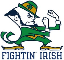 Notre Dame Fightin Irish Iron On Transfer For T-Shirt + Light & Dark Fabrics #2