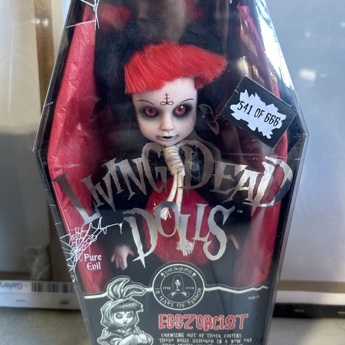 Living Dead Dolls 10th Anniversary Eggzorcist US Version #541 Of 666 Sealed - Picture 2 of 6