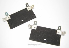 Pair of Fiber Board Woofer Terminals / Speaker Part / .205 Spade / FBT21