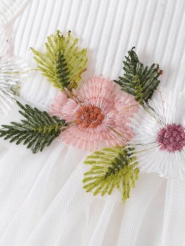 Baby Girls 2 Piece Tutu Dress And Long Sleeve Cardigan Set Party Birthday Outfit - Foto 23 di 83