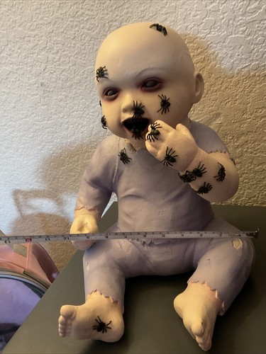 Spider Biter Billie Zombie Baby Decoration | Halloween Décor | Horror Décor | - Picture 7 of 12