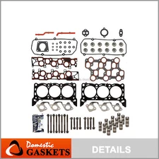 Head Gasket Set Head Bolts Lifters Fit 01/15/1998-04 Ford F150 Mustang 3.8 4.2