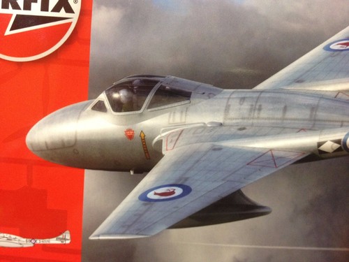 MAQUETA DE HAVILLAND VAMPIRE T.11 +PINTURAS+PINCEL+PEGAMENTO 1:72 AIRFIX A55204 - Imagen 5 de 10