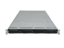 SuperMicro CSE-815 1U 4 Bay LFF Barebone Chassis Single 600W PWS