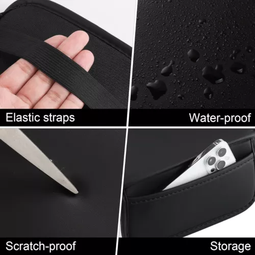 Leather Seat Armrest Cushion Protector Storage Pad For Car Interior Accessories - Bild 7 von 11