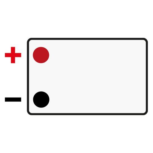 pair of POWERLINE TWO NP12 12 QUALITY 12V 12Ah MOBILITY SCOOTER