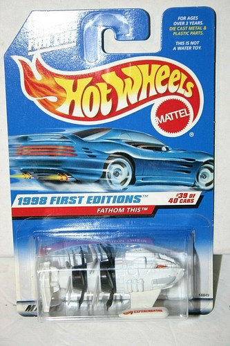 Hot Wheels 1998 primeras ediciones Fathom This # 682 - Imagen 2 de 4