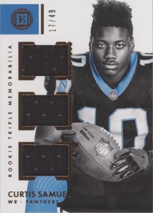 2017 Panini Encased Curtis Samuel #13 - 1 of 2