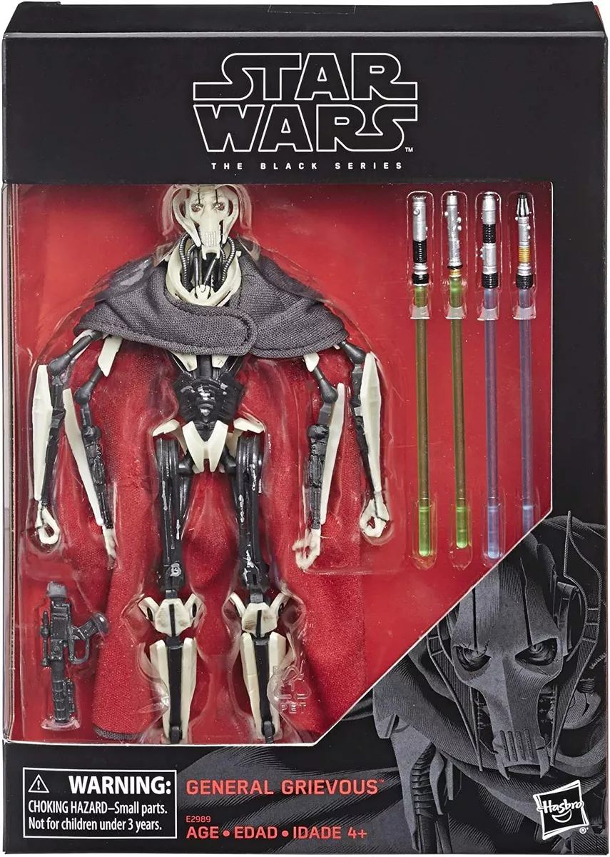 Star Wars The Black Series GENERAL GRIEVOUS D1 Hasbro 6 inch