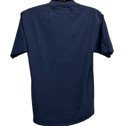 New York Yankees Roger Clemens Vintage 90s T Shirt Large Embroidered Mens Blue - Picture 3 of 7