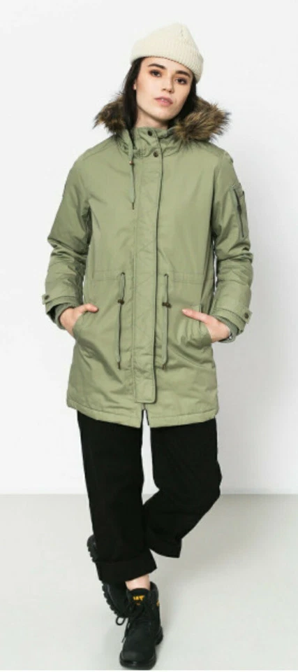 NWT $150 Element Wolfeboro Collection Women's Light Moss Curious Parka Jacket M - Image 3 of 4