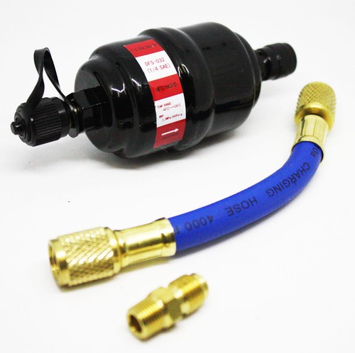 Kit de conversión de filtro seco para adaptarse a Robinair recuperación y reciclaje línea líquida HVAC - Imagen 3 de 3