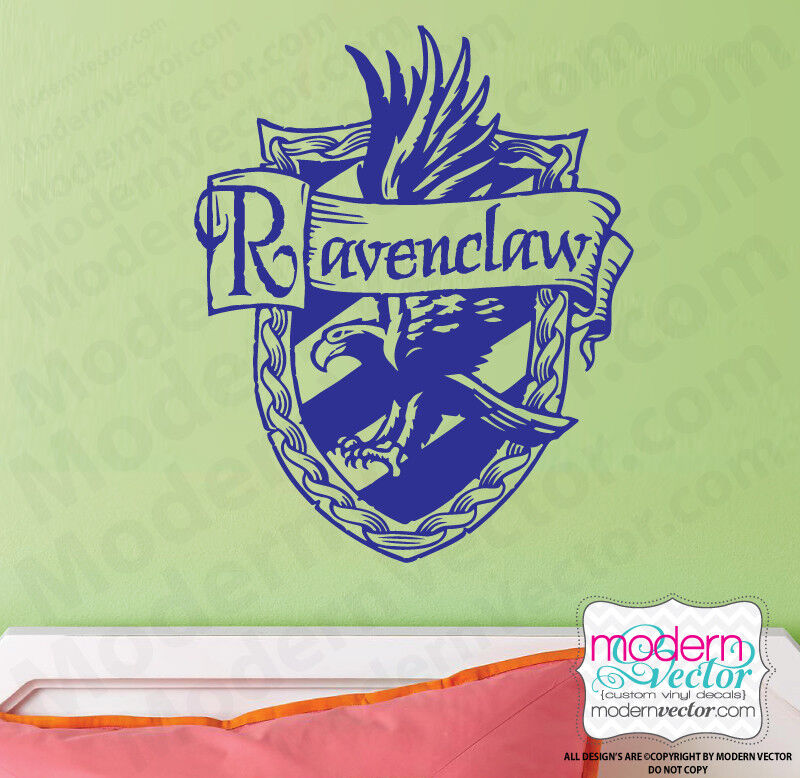 Brasão Harry Potter Ravenclaw Corvinal Hogwarts Quadro