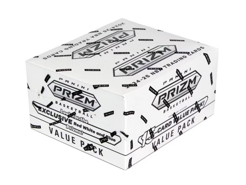 2024-25 Panini Prizm Basketball NBA Fat Pack Cello Box - 12 Packs