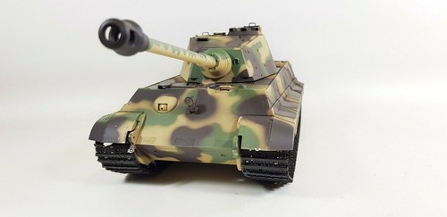 RC Tank BB 1:16 Scale Heng Long German King Tiger 2.4g Smoke Sound Radio Control - Picture 12 of 17