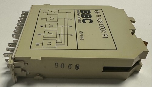 BBC Brown Boveri Rack Module / Erweiterungsmodul / GH R438 0002 R1 - Picture 2 of 7