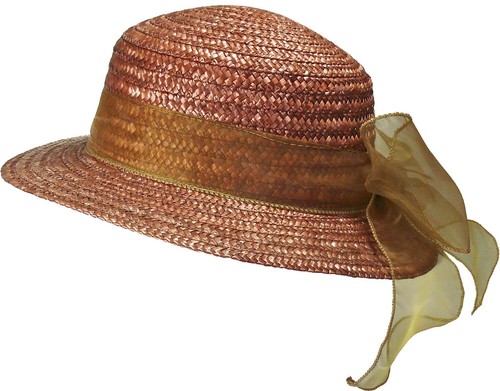 Eleganter Damenhut aus Stroh in 4 Farben Hut Hüte Damenhut - Bild 2 von 5