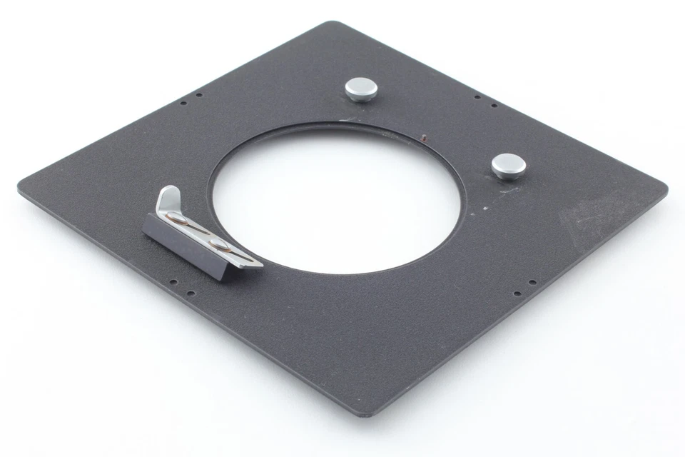 [Exc+5] Placa adaptadora Linhof Kardan 4x5 160 mm x 160 mm de Japón #2601 Foto 3 de 4