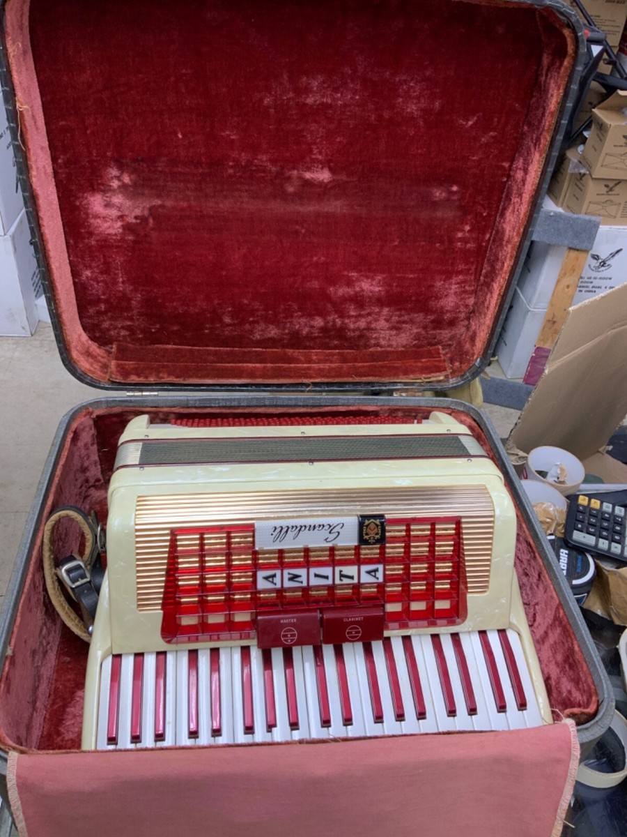 Scandalli Accordion Made In Italy with Case N7/2 | eBay