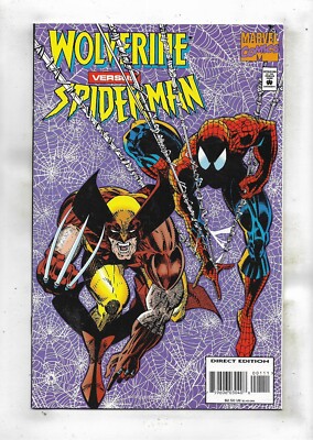 Wolverine Versus Spider-Man 1995 Near Mint | eBay