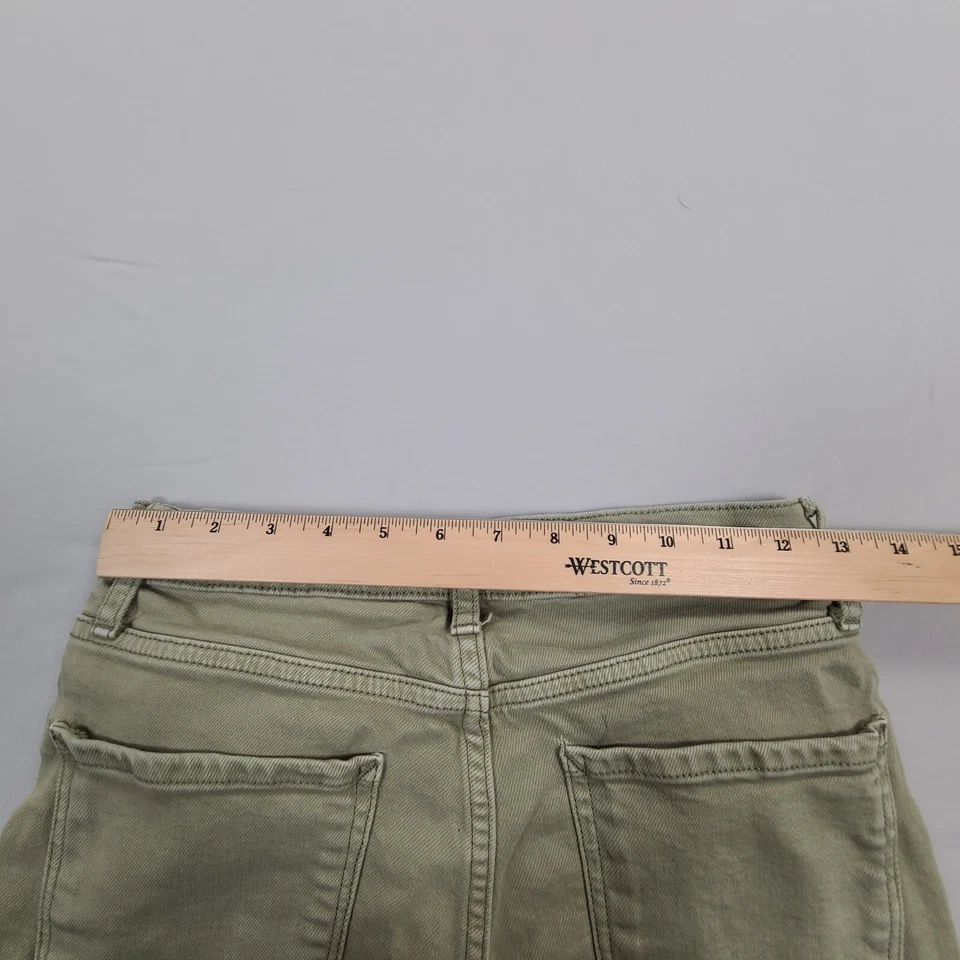 Ana брюки женщин 4 зеленые джинсы высоты прямой комфорт стильный женщины - Изображение 3 из 4