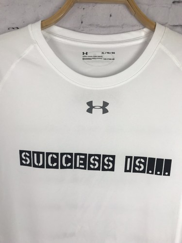 CAMISA DEPORTIVA UNDER ARMOUR XL PARA HOMBRE BLANCA (AAAQ) - Imagen 4 de 9