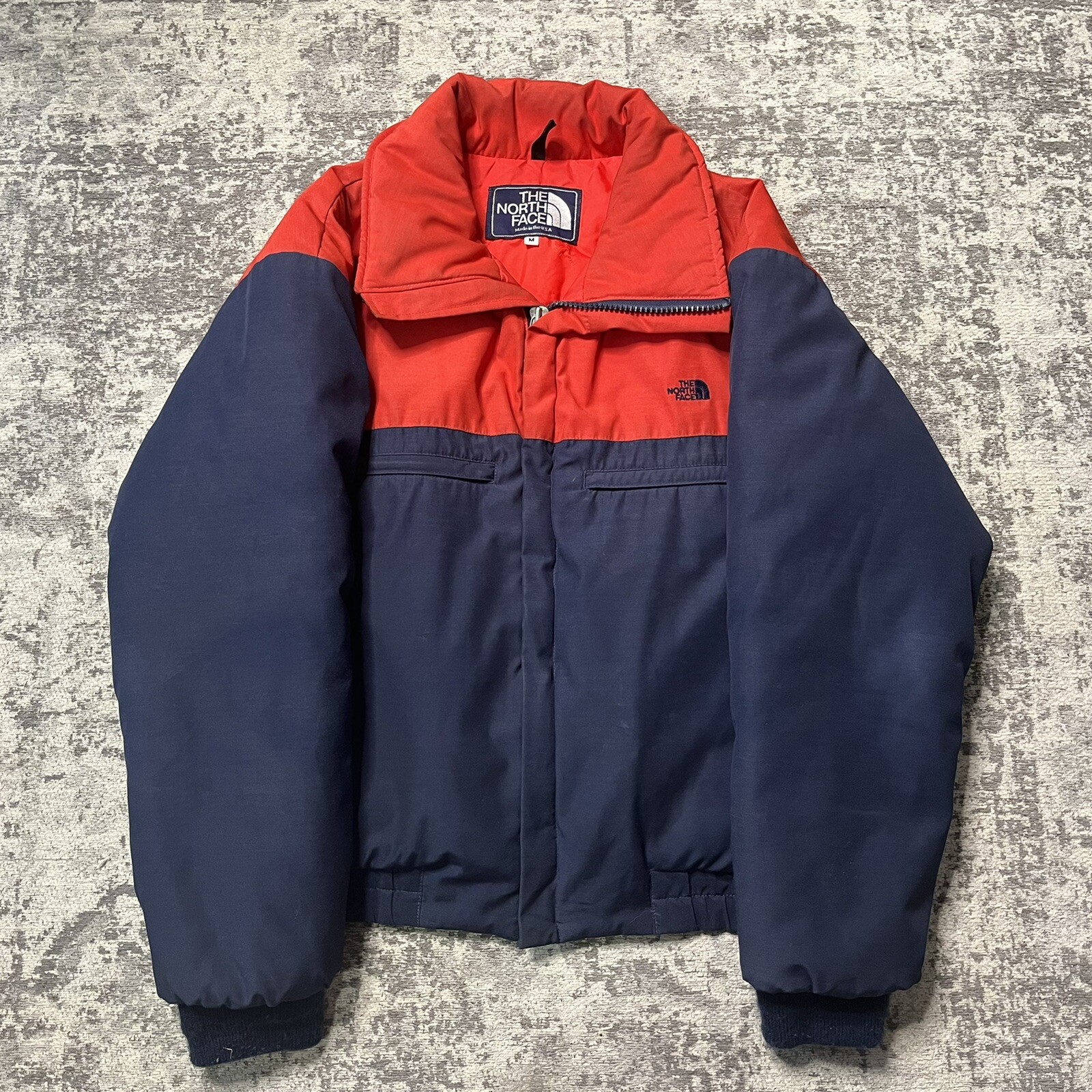 North Face Mens Medium Ski Jacket Red 