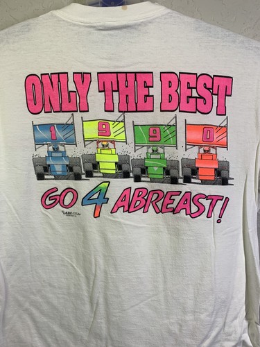 VTG Jac Haudenschild KNOXVILLE NATS Sprint Car Racing Graphic T Single Stitch - Picture 3 of 7
