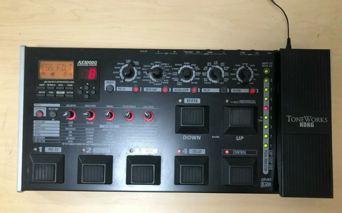 AX3000G Guitar Pedal Rhythm Delay Capability Demo By Dave, 51 OFF