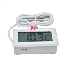 Digital LCD Probe Gauge Insert Temperature Thermometer Thermograph for Aquarium