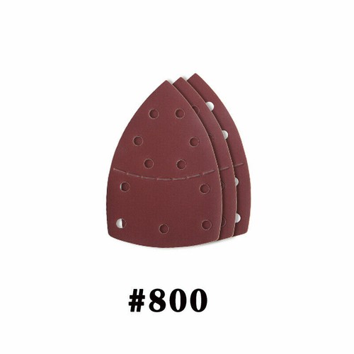 10X/20X Sanding Sheets Hook Loop Disc Abrasive Detail Palm Sander 40-800 Grit - Picture 23 of 23