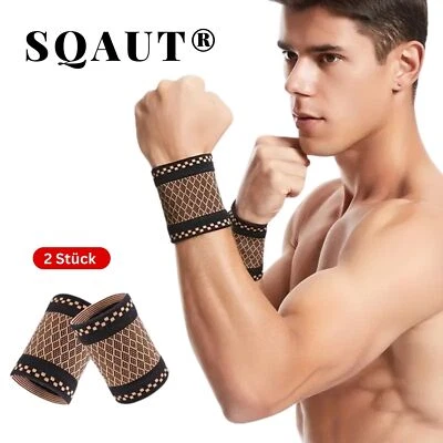 SQAUT Handgelenkbandage Hand Bandagen Kompression Karpaltunnel Bandage Gelenk Stütze