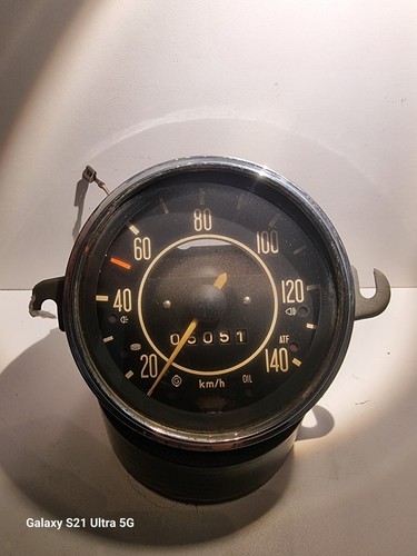 VW Käfer VDO Tacho Tachometer Kombi Instrument Uhr  W=0,5 140 km/h  113957021K
