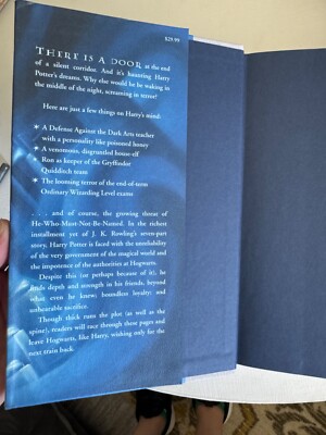 RARE First Edition Harry Potter and the Order of the Phoenix (ISBN