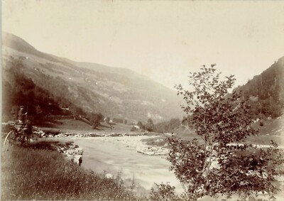 FRANKREICH PYRENÄEN um 1893 LUCHON Im Tal der Lilie