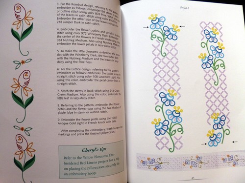 Easy Heirloom Embroidery 25 Projects by Cheryl Fall NEW SLIGHTLY IMPERFECT - Picture 6 of 11