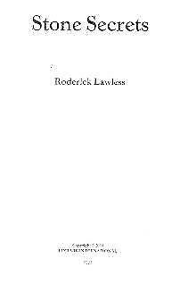 STONE SECRETS - Spells Occult Books Witchcraft Occultism Finbarr Grimoire Goetia - Picture 1 of 1