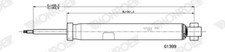 MONROE G1399 Stoßdämpfer für CITROËN OPEL PEUGEOT