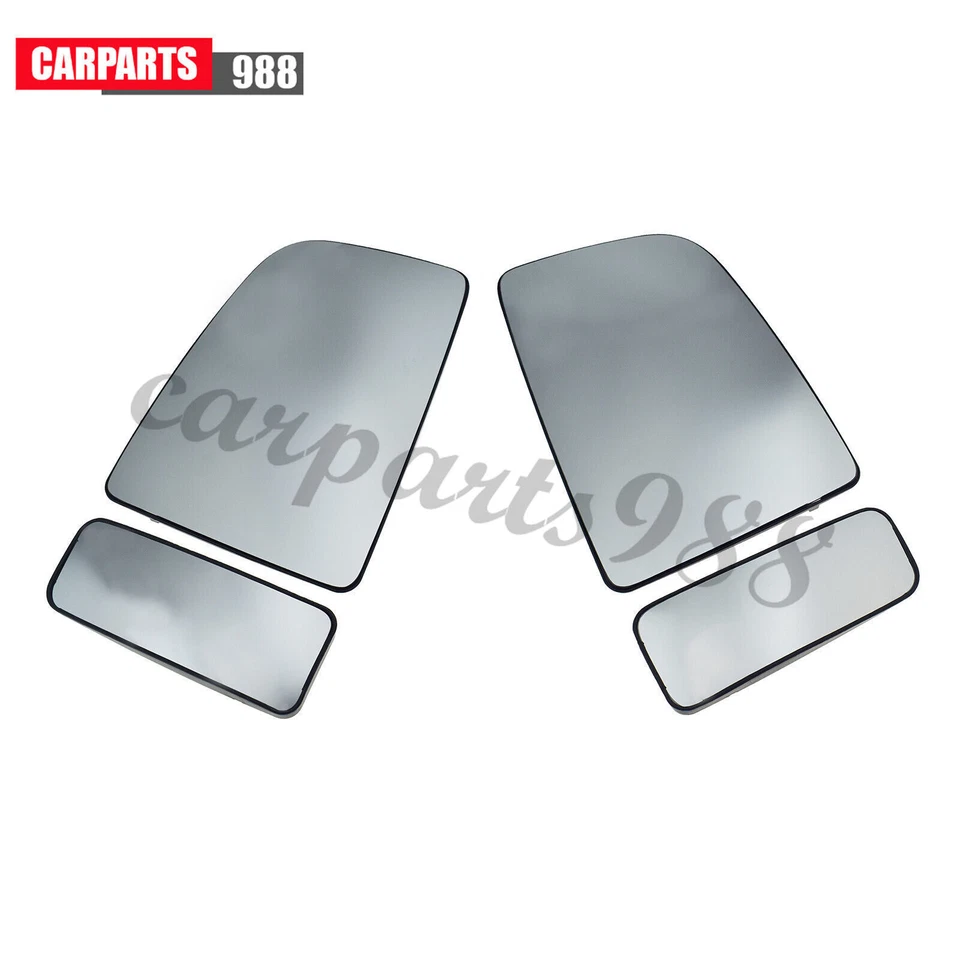 Espejo retrovisor inferior superior izquierdo derecho 4 piezas vidrio térmico para Sprinter 2500 3500 Foto 3 de 4