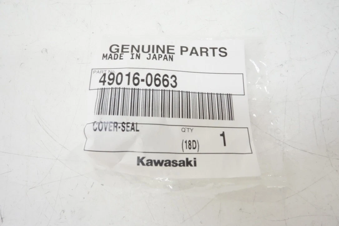 KX250 KX450 Clutch Master Cylinder Cover Seal OEM Kawasaki 49016