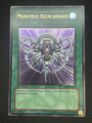 Yugioh Monster Reincarnation RDS-SP045 Ultimate Rare 1st Edition (SPANISH)