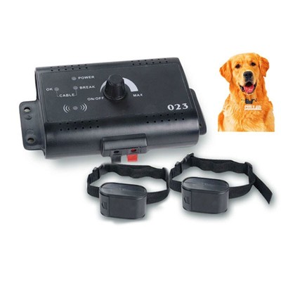 In-Ground Electronic Fence System Dog Shock Containment Train Collar Waterproof