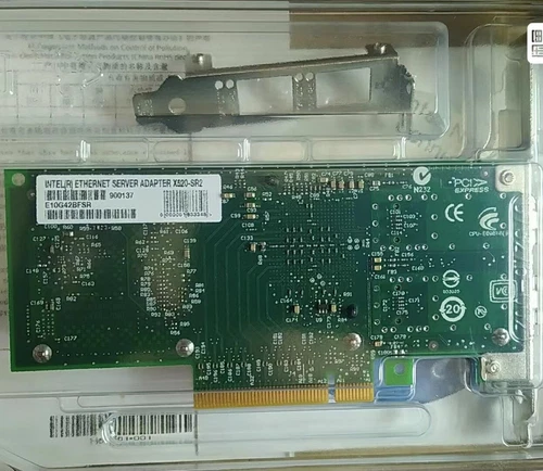 X520-SR2 Original Intel 10GB 2P Ethernet Converged Network Adapter E10G42BFSR.