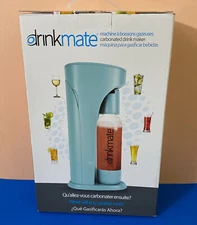 DrinkMate Carbonated Drink Maker Juices Iced Tea Cocktails Wine And More New @