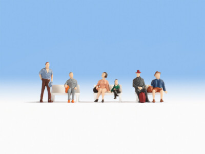 Noch HO 18116, Reisende Hobby Figuren, Modelleisenbahn, Hobby, Zubehör, GMK