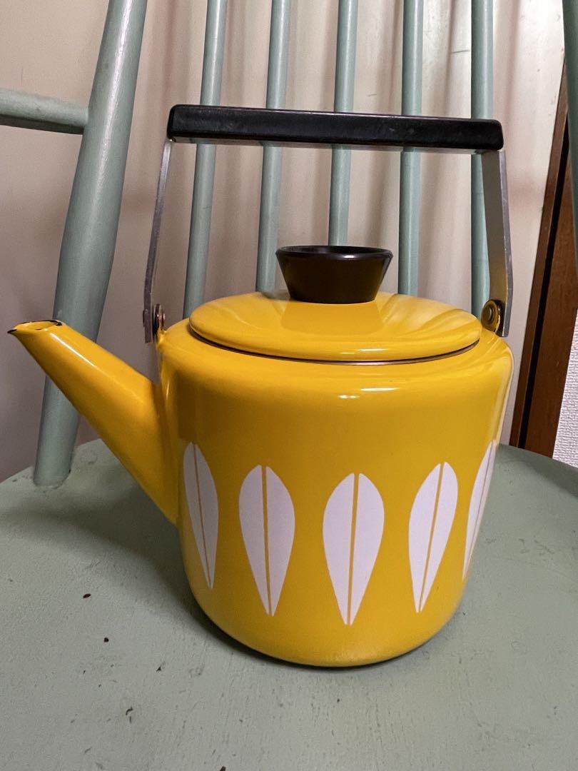 Kettle Cathrineholm Vintage Yellow kitchen cookware | eBay