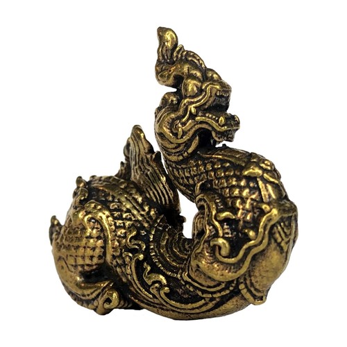 Phaya Naga Statue Thai Amulet Talisman Wealth Protect Lucky Charm - Picture 4 of 6