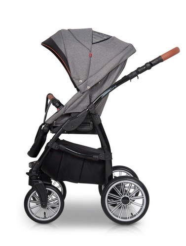 EUROCART PASSO PRO BABY PRAM 2in1,3in1 ISOFIX + CARRYCOT + PUSHCHAIR + CAR SEAT - Picture 22 of 42