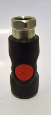 Prevost Push Button 1/4''FNPT Automotive/Truflate Safety Air Coupler USI061201